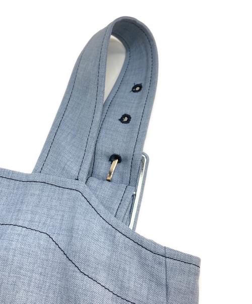 Audire（アウディーレ）Audire (アウディーレ) クラシックベルトワンピース ブルー サイズ:S 未使用品の古着・服飾アイテム
