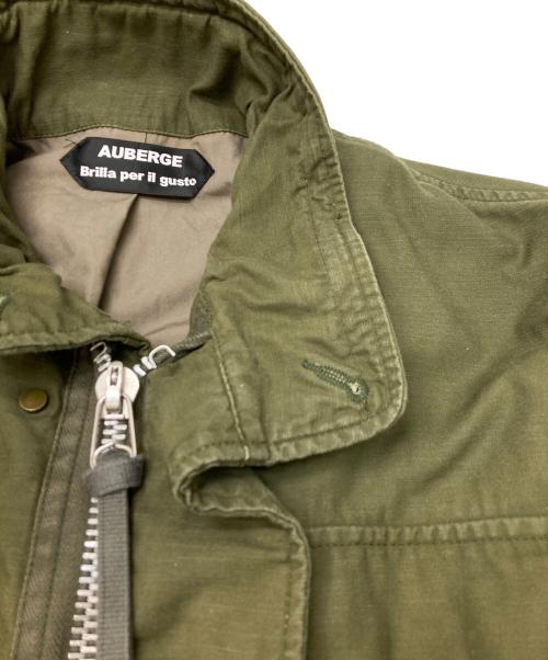 AUBERGE（オーベルジュ）AUBERGE (オーベルジュ) Brilla per il gusto (ブリッラ ペル イルグースト) CHASER M-65ミリタリージャケット グリーン サイズ:40の古着・服飾アイテム