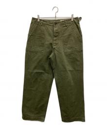 BONCOURA（ボンクラ）の古着「Army Baker Pants」｜グリーン