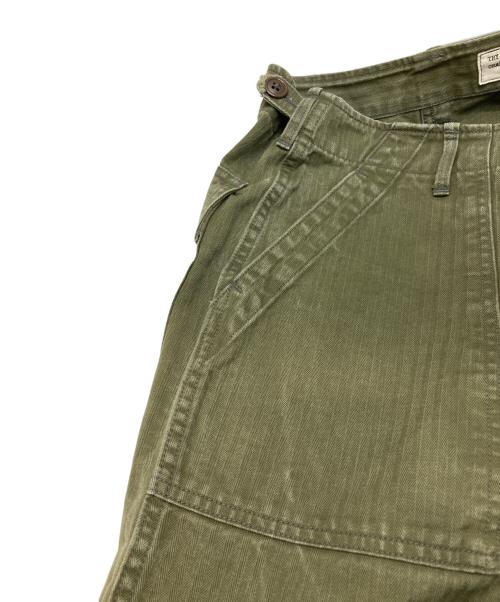 BONCOURA（ボンクラ）BONCOURA (ボンクラ) Army Baker Pants グリーン サイズ:Mの古着・服飾アイテム
