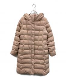 ANAYI（アナイ）の古着「フェイクスエードダウンコート」｜ピンク