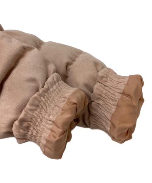 ANAYI（アナイ）ANAYI (アナイ) フェイクスエードダウンコート ピンク サイズ:38の古着・服飾アイテム