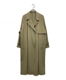 23区（ニジュウサンク）の古着「ポリエステルツイルストレッチ トレンチコート」｜ベージュ