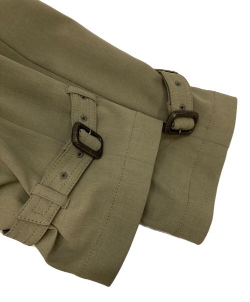 23区（ニジュウサンク）23区 (ニジュウサンク) ポリエステルツイルストレッチ トレンチコート ベージュ サイズ:50の古着・服飾アイテム
