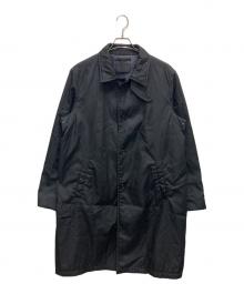 PRADA（プラダ）の古着「ナイロンステンカラーコート」｜ブラック