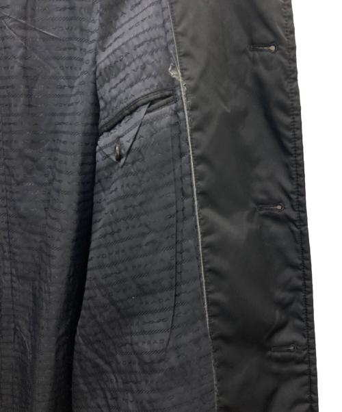 PRADA（プラダ）PRADA (プラダ) ナイロンステンカラーコート ブラック サイズ:52の古着・服飾アイテム