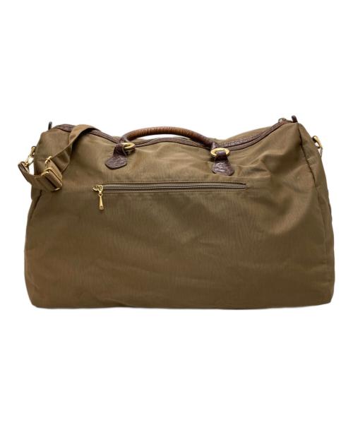 BALENCIAGA（バレンシアガ）BALENCIAGA (バレンシアガ) Bロゴミニボストンバッグ オリーブの古着・服飾アイテム