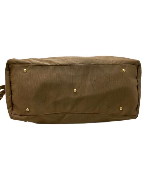 BALENCIAGA（バレンシアガ）BALENCIAGA (バレンシアガ) Bロゴミニボストンバッグ オリーブの古着・服飾アイテム