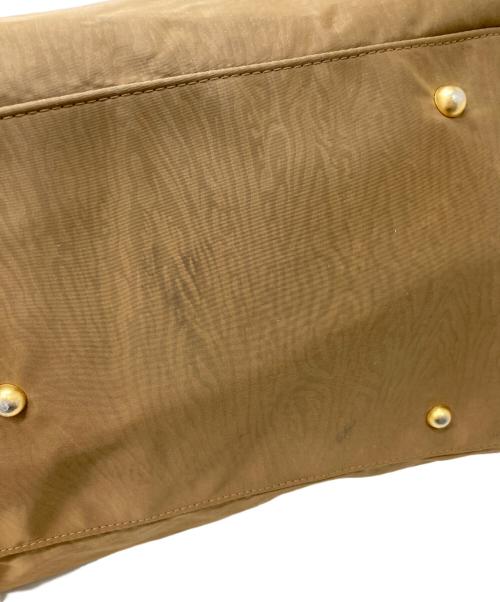 BALENCIAGA（バレンシアガ）BALENCIAGA (バレンシアガ) Bロゴミニボストンバッグ オリーブの古着・服飾アイテム