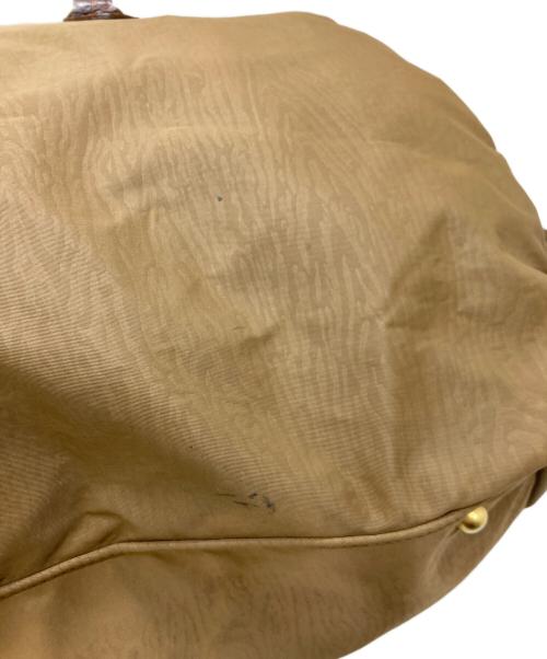 BALENCIAGA（バレンシアガ）BALENCIAGA (バレンシアガ) Bロゴミニボストンバッグ オリーブの古着・服飾アイテム