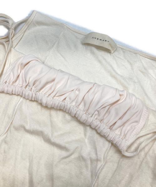 ANDMARY（アンドマリー）ANDMARY (アンドマリー) Sophia layered tops アイボリー サイズ:FREEの古着・服飾アイテム
