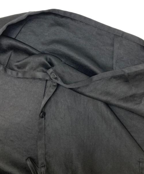 ETRE TOKYO（エトレトウキョウ）ETRE TOKYO (エトレトウキョウ) ラップスカートストレートパンツ ブラック サイズ:Mの古着・服飾アイテム