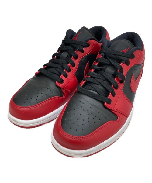NIKE（ナイキ）NIKE (ナイキ) AIR JORDAN 1 LOW レッド サイズ:26の古着・服飾アイテム