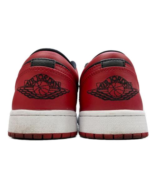 NIKE（ナイキ）NIKE (ナイキ) AIR JORDAN 1 LOW レッド サイズ:26の古着・服飾アイテム