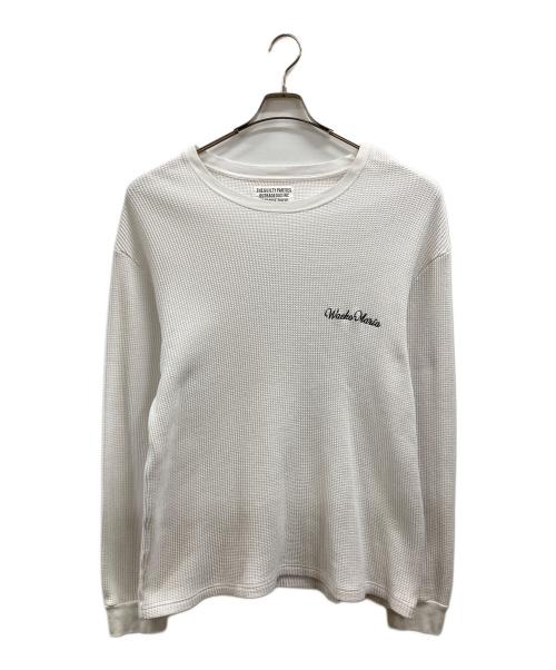 WACKO MARIA（ワコマリア）WACKO MARIA (ワコマリア) サーマルカットソー ホワイト サイズ:FREEの古着・服飾アイテム