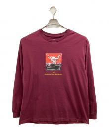 WACKO MARIA×BASQUIAT（ワコマリア×バスキア）の古着「ロングスリーブTシャツ」｜レッド