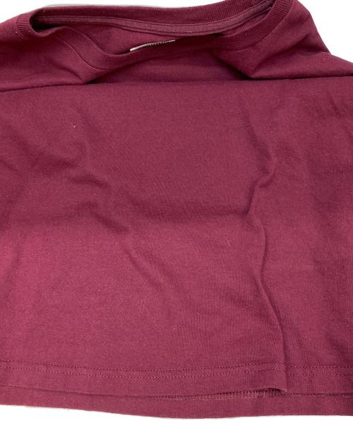 WACKO MARIA（ワコマリア）WACKO MARIA (ワコマリア) BASQUIAT (バスキア) ロングスリーブTシャツ レッド サイズ:XLの古着・服飾アイテム