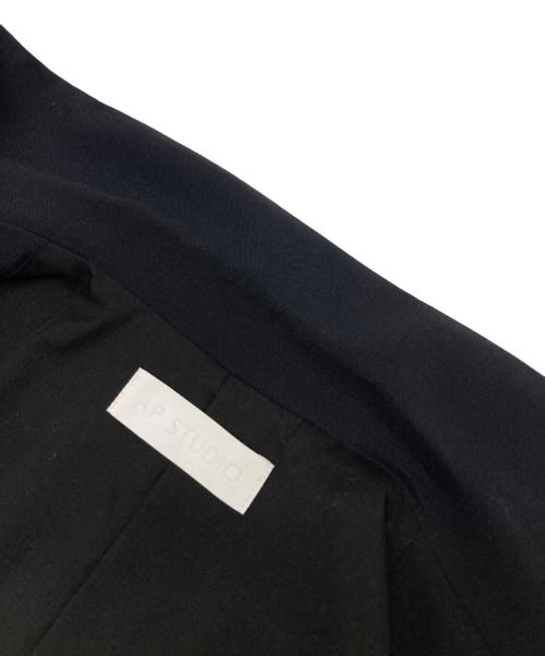 AP STUDIO（エーピーストゥディオ）AP STUDIO (エーピーストゥディオ) テーラードジャケット ブラック サイズ:不明（実寸参照）の古着・服飾アイテム