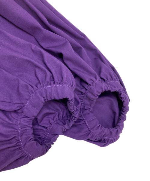 TSURU by MARIKO OIKAWA（ツルバイマリコオイカワ）Tsuru by Mariko Oikawa (ツルバイマリコオイカワ) ボリュームスリーブワンピース パープル サイズ:36の古着・服飾アイテム