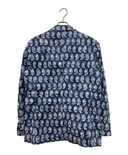 POLO RALPH LAUREN（ポロ・ラルフローレン）POLO RALPH LAUREN (ポロ・ラルフローレン) 総柄ジャケット ホワイト サイズ:Lの古着・服飾アイテム