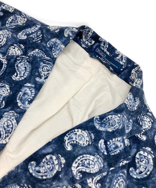 POLO RALPH LAUREN（ポロ・ラルフローレン）POLO RALPH LAUREN (ポロ・ラルフローレン) 総柄ジャケット ホワイト サイズ:Lの古着・服飾アイテム