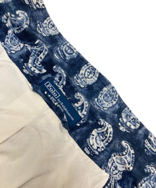 POLO RALPH LAUREN（ポロ・ラルフローレン）POLO RALPH LAUREN (ポロ・ラルフローレン) 総柄ジャケット ホワイト サイズ:Lの古着・服飾アイテム