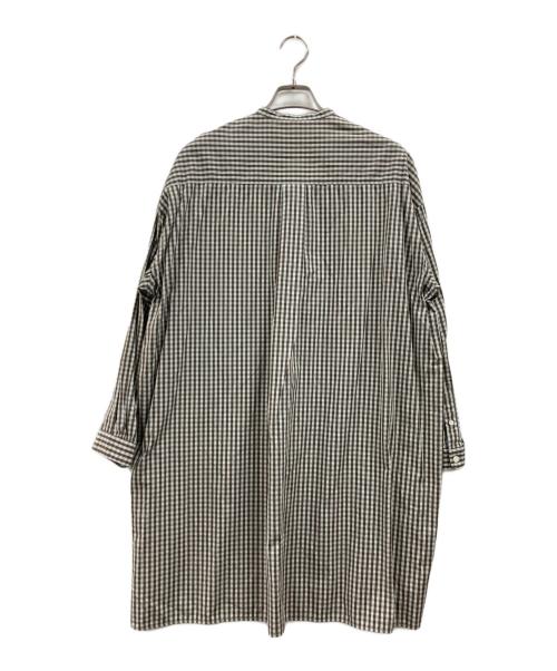 Gymphlex（ジムフレックス）Gymphlex (ジムフレックス) チェックワンピース ブラウン サイズ:14の古着・服飾アイテム