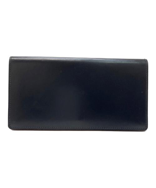 GANZO（ガンゾ）GANZO (ガンゾ) 2つ折り長財布 ブラックの古着・服飾アイテム