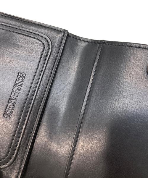 PORTER（ポーター）PORTER (ポーター) WACKO MARIA (ワコマリア) 3つ折り財布 ブラックの古着・服飾アイテム