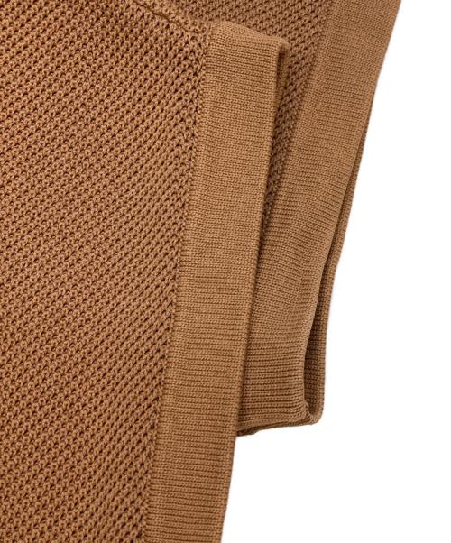 FRED PERRY（フレッドペリー）FRED PERRY (フレッドペリー) RAY BEAMS (レイ ビームス) ノースリーブフレア ポロシャツ ブラウン サイズ:UK10の古着・服飾アイテム