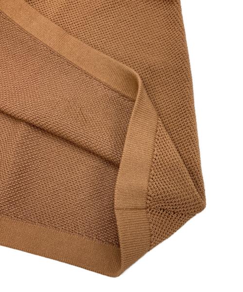 FRED PERRY（フレッドペリー）FRED PERRY (フレッドペリー) RAY BEAMS (レイ ビームス) ノースリーブフレア ポロシャツ ブラウン サイズ:UK10の古着・服飾アイテム