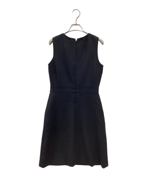 TORY BURCH（トリーバーチ）TORY BURCH (トリーバーチ) ノースリーブワンピース ブラック サイズ:4の古着・服飾アイテム