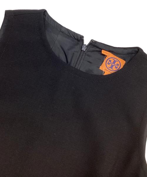 TORY BURCH（トリーバーチ）TORY BURCH (トリーバーチ) ノースリーブワンピース ブラック サイズ:4の古着・服飾アイテム