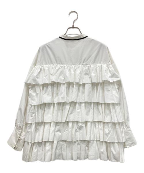 rosy monster（ロージーモンスター）rosy monster (ロージーモンスター) ブラウス ホワイト サイズ:FREEの古着・服飾アイテム