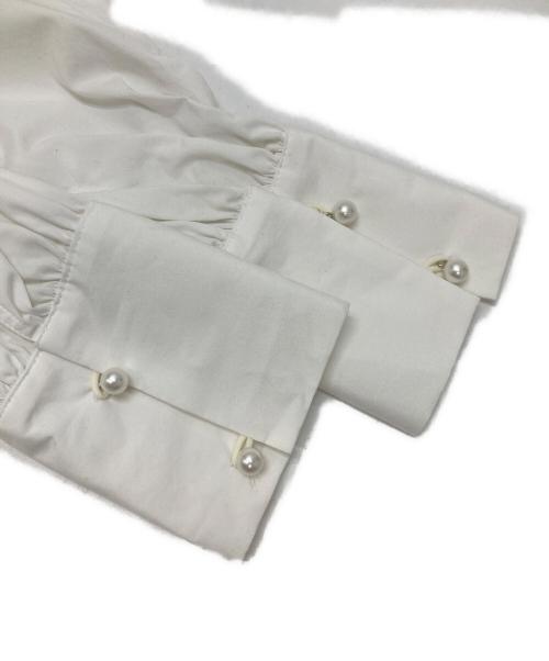 rosy monster（ロージーモンスター）rosy monster (ロージーモンスター) ブラウス ホワイト サイズ:FREEの古着・服飾アイテム