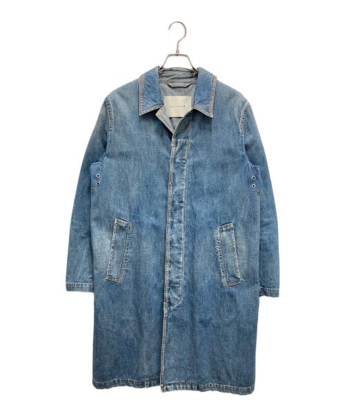 MACKINTOSH（マッキントッシュ）MACKINTOSH (マッキントッシュ) デニム比翼コート インディゴ サイズ:38の古着・服飾アイテム