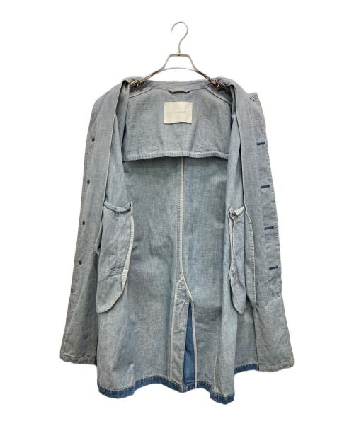 MACKINTOSH（マッキントッシュ）MACKINTOSH (マッキントッシュ) デニム比翼コート インディゴ サイズ:38の古着・服飾アイテム