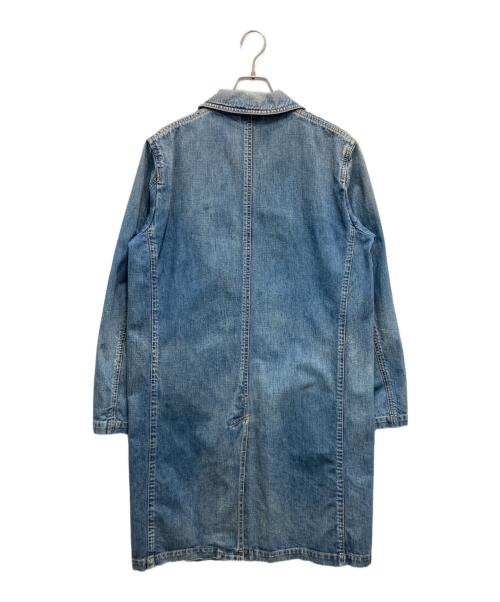 MACKINTOSH（マッキントッシュ）MACKINTOSH (マッキントッシュ) デニム比翼コート インディゴ サイズ:38の古着・服飾アイテム