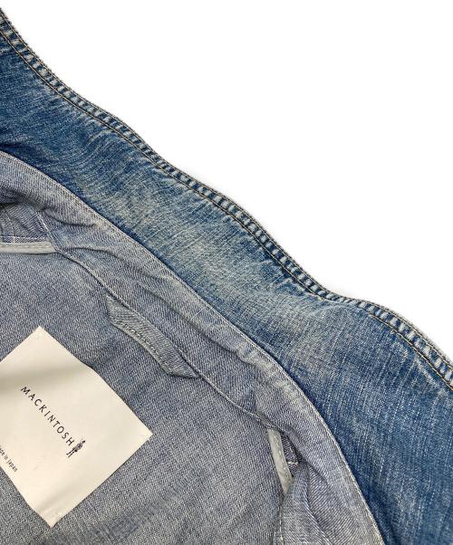 MACKINTOSH（マッキントッシュ）MACKINTOSH (マッキントッシュ) デニム比翼コート インディゴ サイズ:38の古着・服飾アイテム