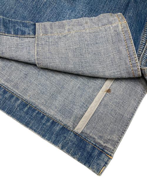 MACKINTOSH（マッキントッシュ）MACKINTOSH (マッキントッシュ) デニム比翼コート インディゴ サイズ:38の古着・服飾アイテム