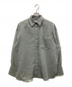 TODAYFULトゥデイフル）の古着「Organdy Over Shirts」｜グレー