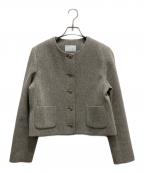Nobleノーブル）の古着「ビンテージメルトンショートジャケット」｜ベージュ