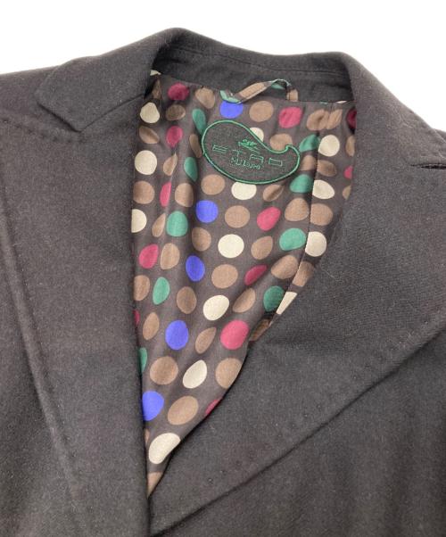 ETRO（エトロ）ETRO (エトロ) 裏地総柄テーラードジャケット ブラウン サイズ:42の古着・服飾アイテム