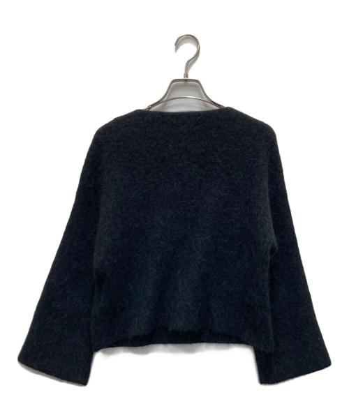 SACRA（サクラ）SACRA (サクラ) アルパカ混ニット ブラック サイズ:38の古着・服飾アイテム