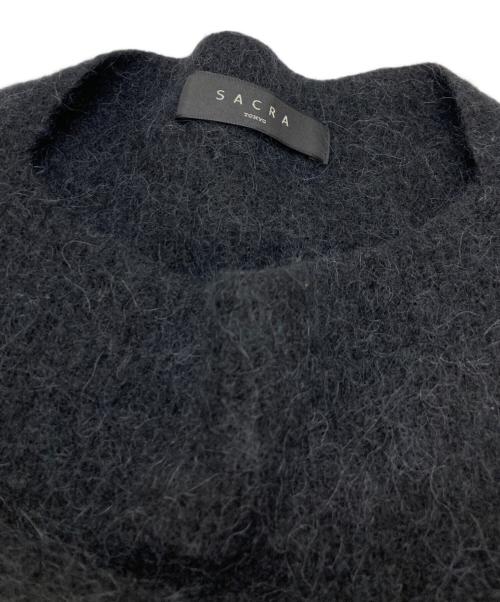 SACRA（サクラ）SACRA (サクラ) アルパカ混ニット ブラック サイズ:38の古着・服飾アイテム