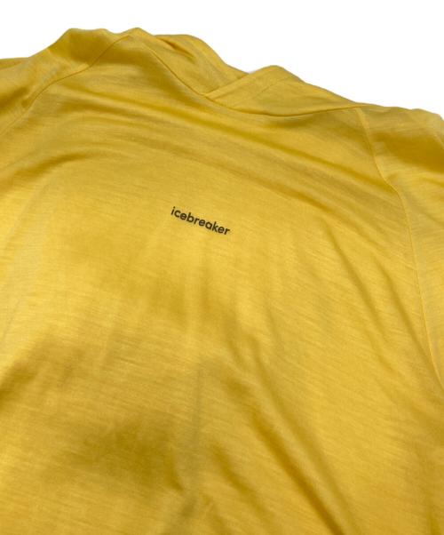 Icebreaker（アイスブレーカー）Icebreaker (アイスブレーカー) COOL-LITE LS HOODIE イエロー サイズ:Mの古着・服飾アイテム