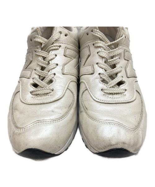 NEW BALANCE（ニューバランス）NEW BALANCE (ニューバランス) ローカットスニーカー ホワイト サイズ:UK8の古着・服飾アイテム