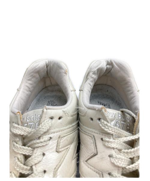 NEW BALANCE（ニューバランス）NEW BALANCE (ニューバランス) ローカットスニーカー ホワイト サイズ:UK8の古着・服飾アイテム