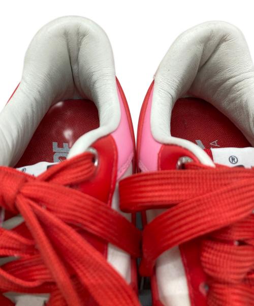 A BATHING APE（ア ベイシング エイプ）A BATHING APE (ア ベイシング エイプ) BAPE STA ホワイト×ピンク サイズ:28の古着・服飾アイテム