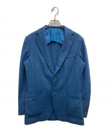 Brilla per il gusto（ブリッラ ペル イルグースト）の古着「ウールシルクソフトツイードジャケット」｜ネイビー